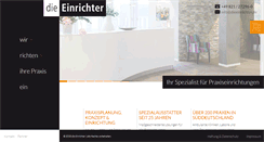 Desktop Screenshot of dieeinrichter.de